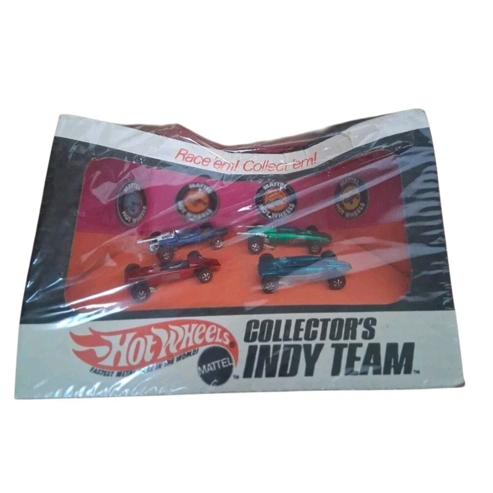 Vintage Hot Wheels Redline Cars Collectors Indy Team Sealed NOS Christmas Gift